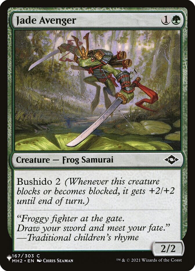 Jade Avenger [The List] MTG Single Magic: The Gathering  | Multizone: Comics And Games