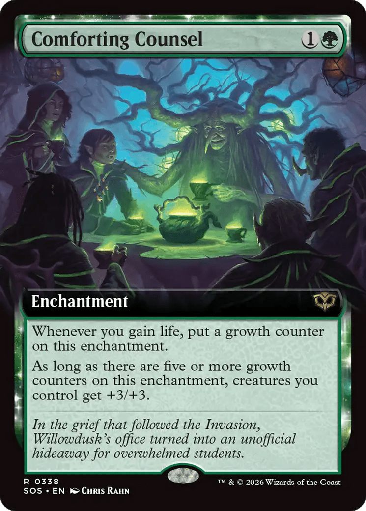 Comforting Counsel (Extended Art) [Secrets of Strixhaven] MTG Single Magic: The Gathering  | Multizone: Comics And Games