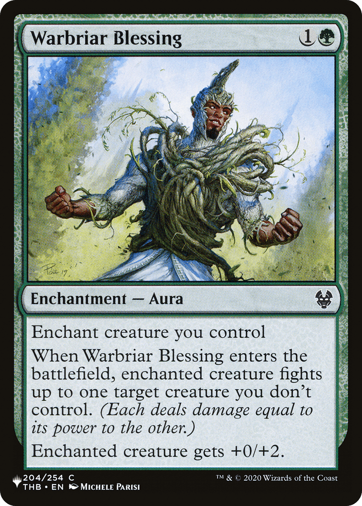 Warbriar Blessing [The List] MTG Single Magic: The Gathering  | Multizone: Comics And Games