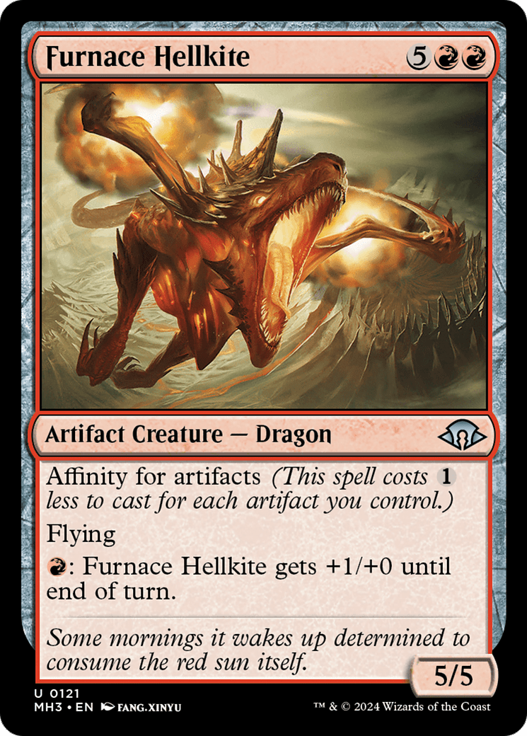 Furnace Hellkite [Modern Horizons 3] MTG Single Magic: The Gathering  | Multizone: Comics And Games