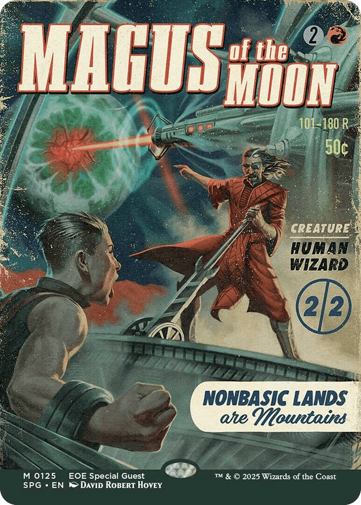 Magus of the Moon (Borderless) [Edge of Eternities Special Guests] MTG Single Magic: The Gathering  | Multizone: Comics And Games