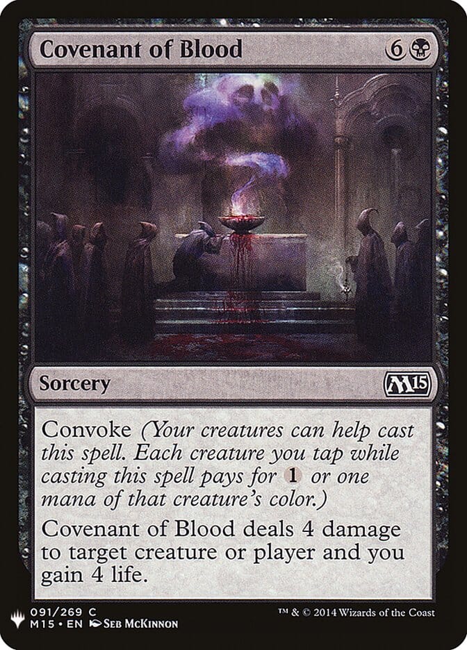 Covenant of Blood [Mystery Booster] MTG Single Magic: The Gathering  | Multizone: Comics And Games