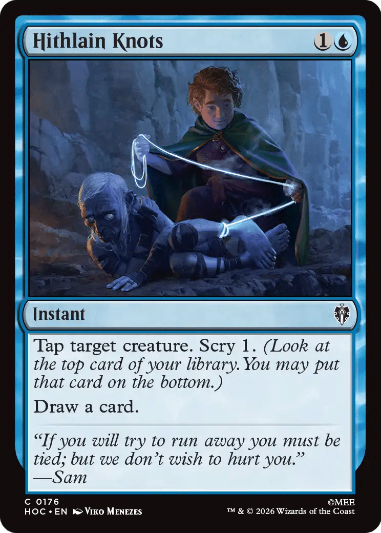 Hithlain Knots [The Hobbit: Eternal-Legal] MTG Single Magic: The Gathering  | Multizone: Comics And Games