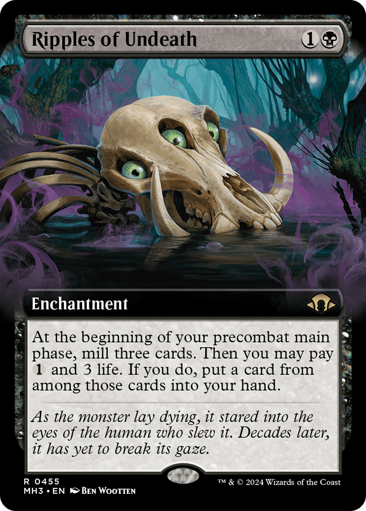 Ripples of Undeath (Extended Art) [Modern Horizons 3] MTG Single Magic: The Gathering  | Multizone: Comics And Games