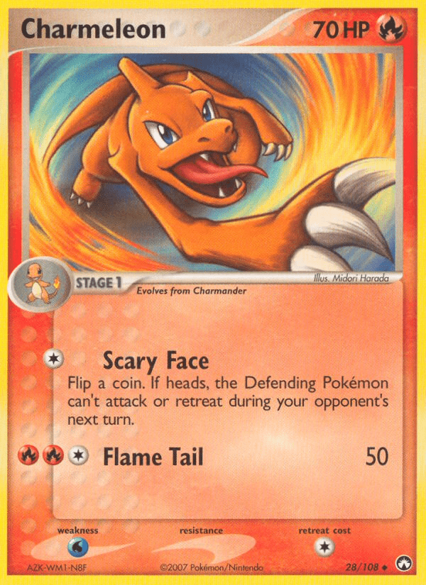 Charmeleon (28/108) [EX: Power Keepers] Pokemon Single Pokémon  | Multizone: Comics And Games