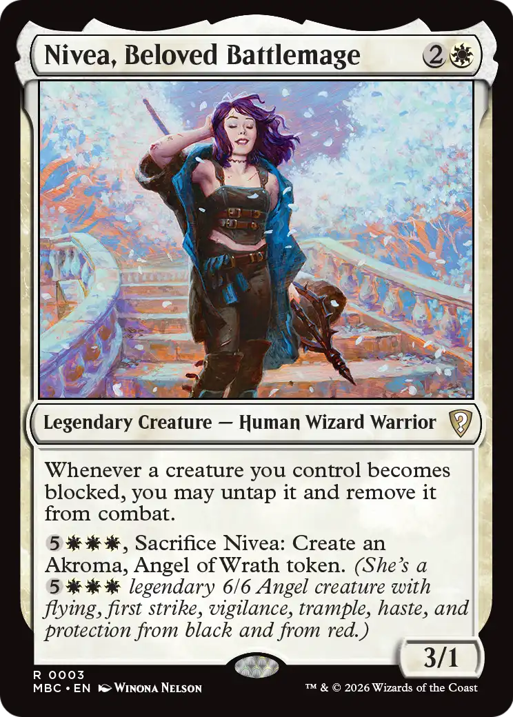 Nivea, Beloved Battlemage [Mystery Booster: Commander Edition] | Multizone: Comics And Games