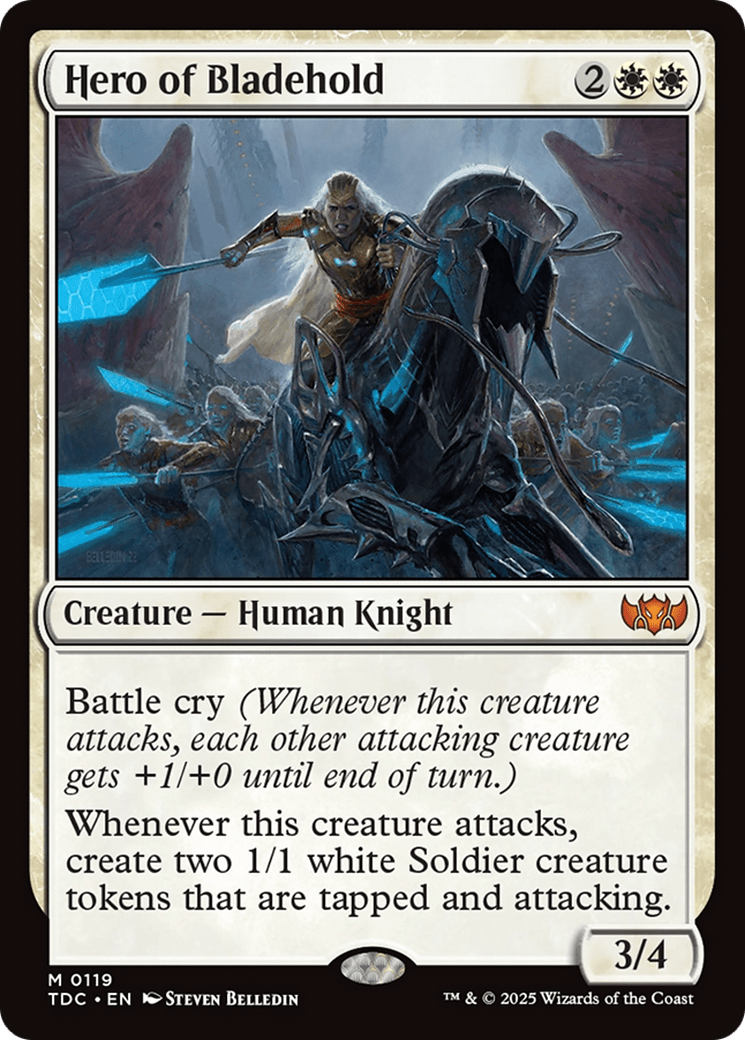 Hero of Bladehold [Tarkir: Dragonstorm Commander] MTG Single Magic: The Gathering  | Multizone: Comics And Games