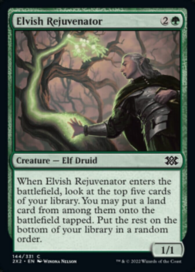 Elvish Rejuvenator [Double Masters 2022] MTG Single Magic: The Gathering  | Multizone: Comics And Games
