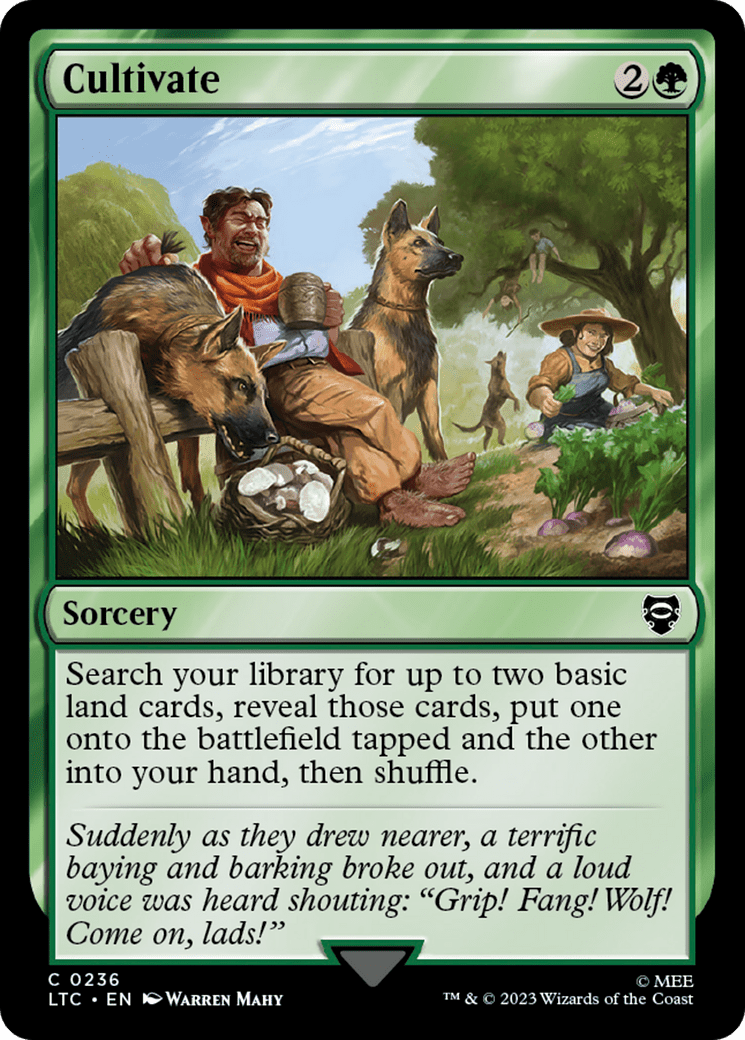 Cultivate [The Lord of the Rings: Tales of Middle-Earth Commander] MTG Single Magic: The Gathering  | Multizone: Comics And Games