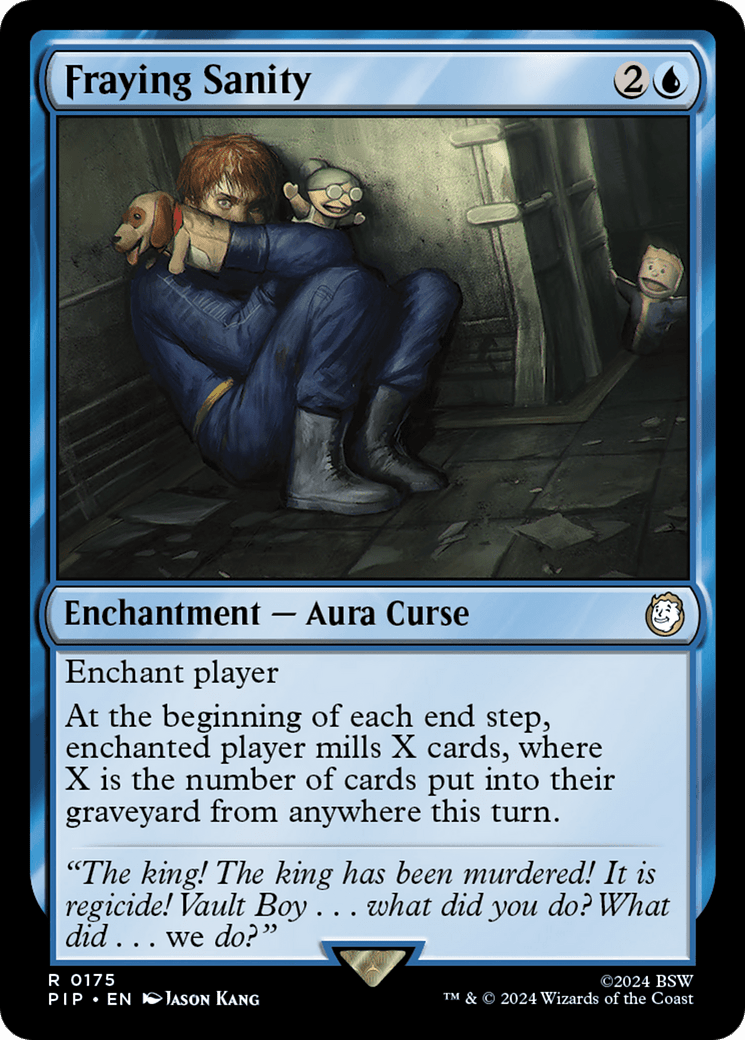 Fraying Sanity [Fallout] MTG Single Magic: The Gathering  | Multizone: Comics And Games