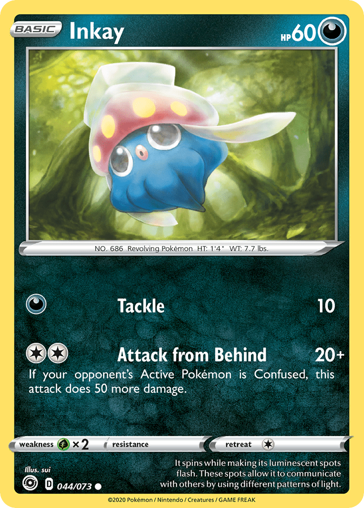 Inkay (044/073) [Sword & Shield: Champion's Path] Pokemon Single Pokémon  | Multizone: Comics And Games