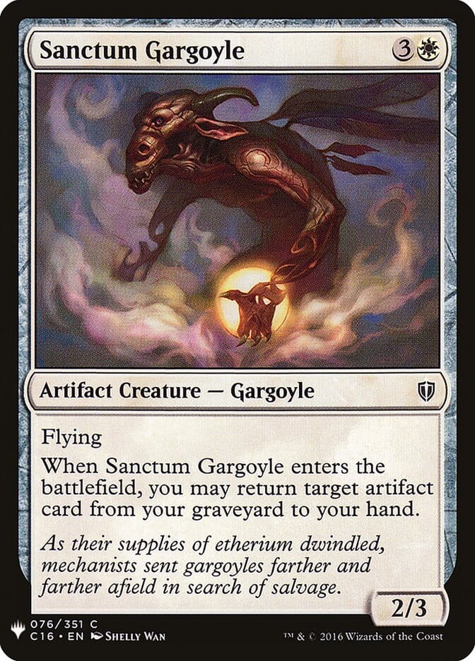 Sanctum Gargoyle [Mystery Booster] MTG Single Magic: The Gathering  | Multizone: Comics And Games