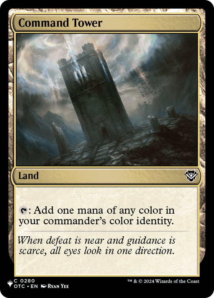 Command Tower (OTC) [The List] MTG Single Magic: The Gathering  | Multizone: Comics And Games