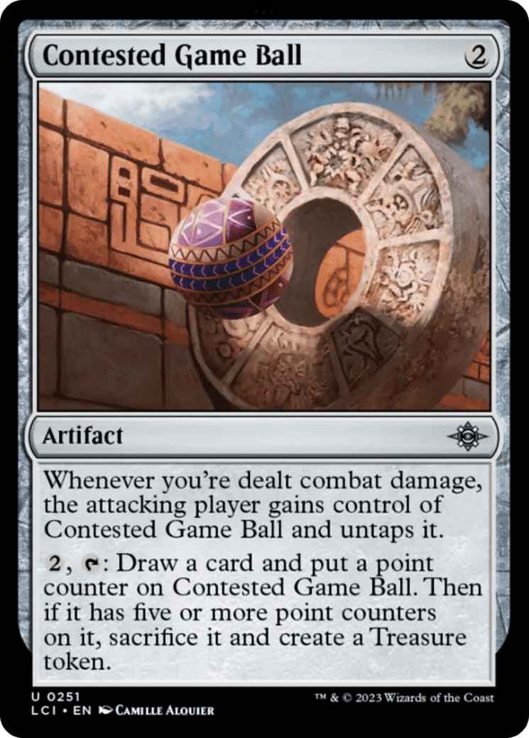 Contested Game Ball [The Lost Caverns of Ixalan] MTG Single Magic: The Gathering  | Multizone: Comics And Games