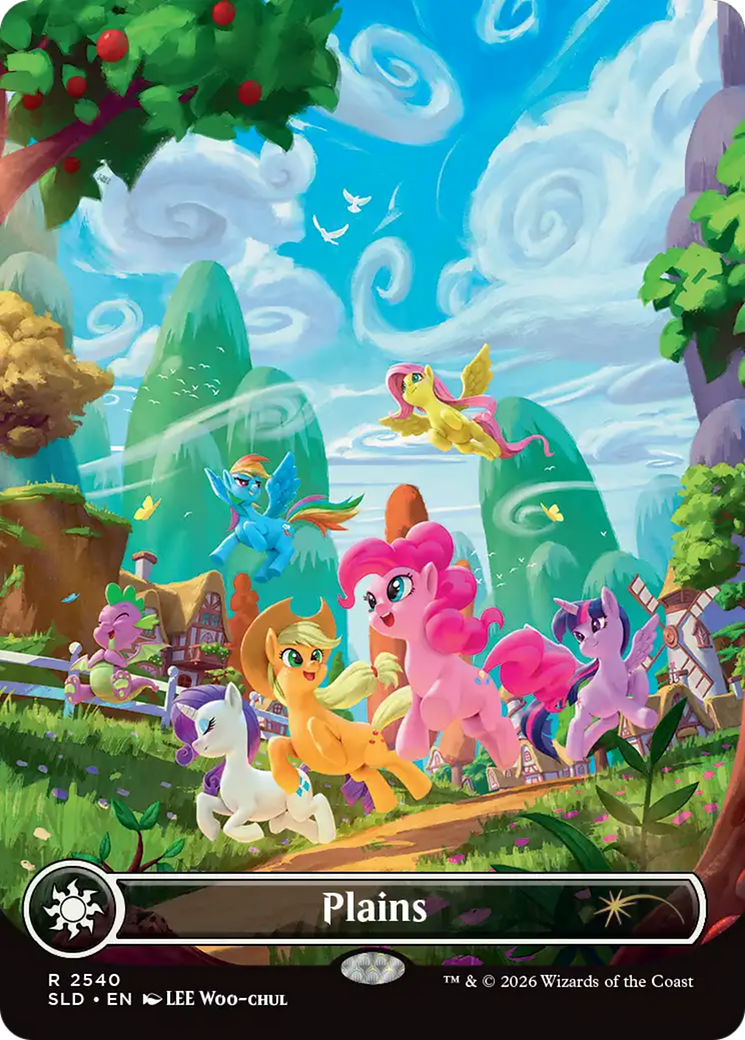 Plains (2540) [Secret Lair Drop Series] MTG Single Magic: The Gathering  | Multizone: Comics And Games