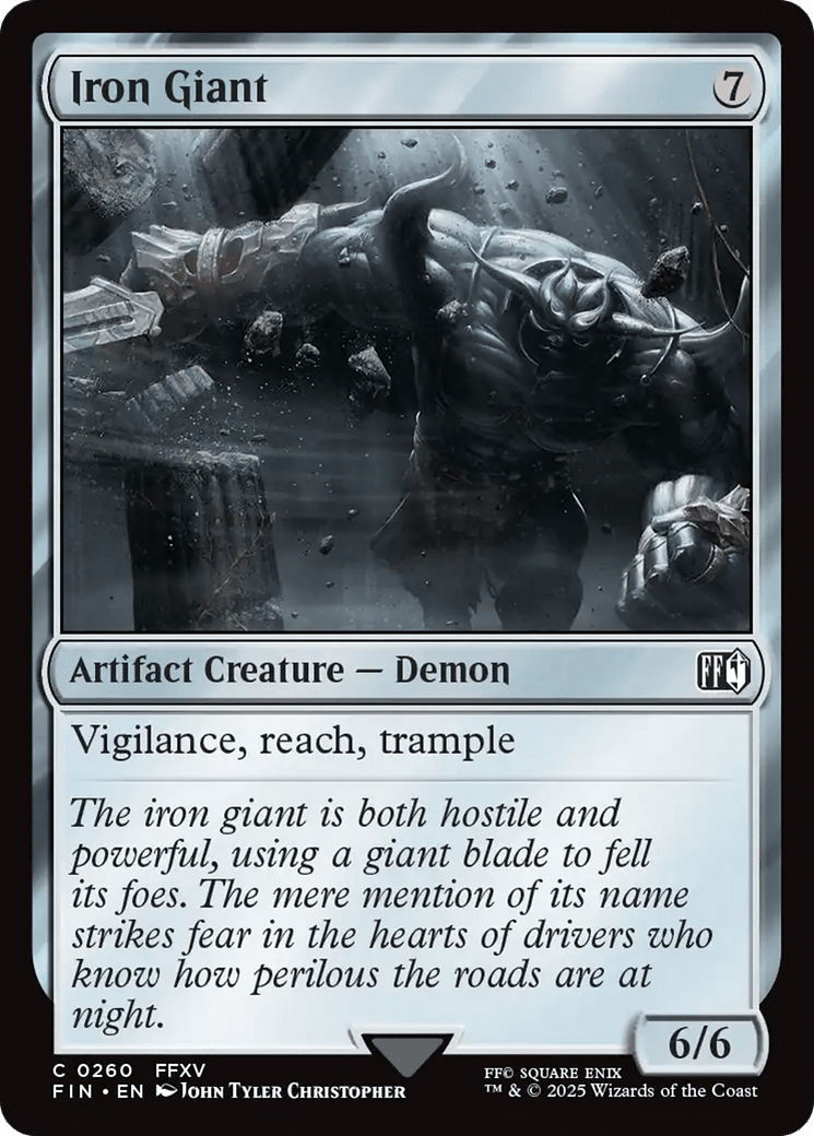Iron Giant [FINAL FANTASY] MTG Single Magic: The Gathering  | Multizone: Comics And Games