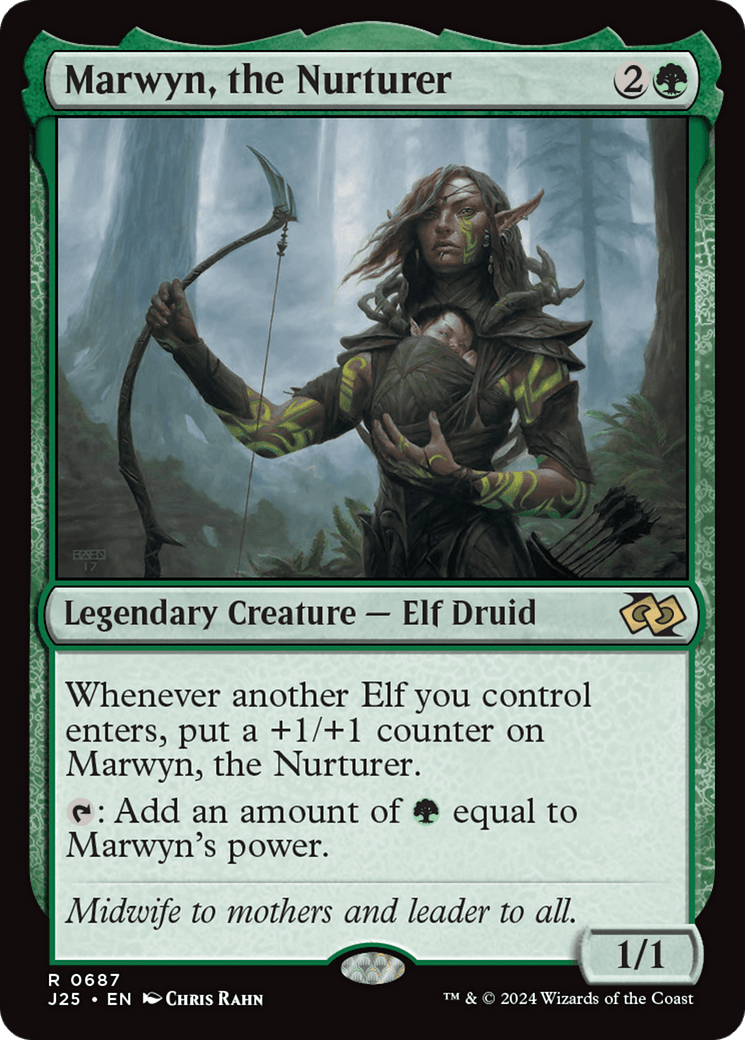Marwyn, the Nurturer [Foundations Jumpstart] MTG Single Magic: The Gathering  | Multizone: Comics And Games