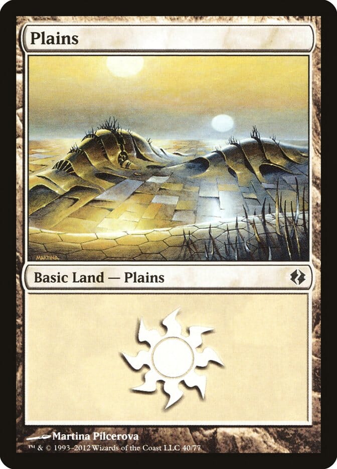 Plains (40) [Duel Decks: Venser vs. Koth] MTG Single Magic: The Gathering  | Multizone: Comics And Games
