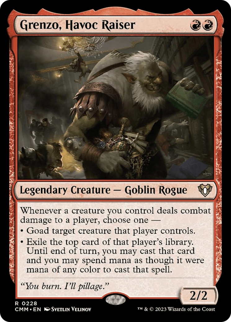 Grenzo, Havoc Raiser [Commander Masters] MTG Single Magic: The Gathering  | Multizone: Comics And Games