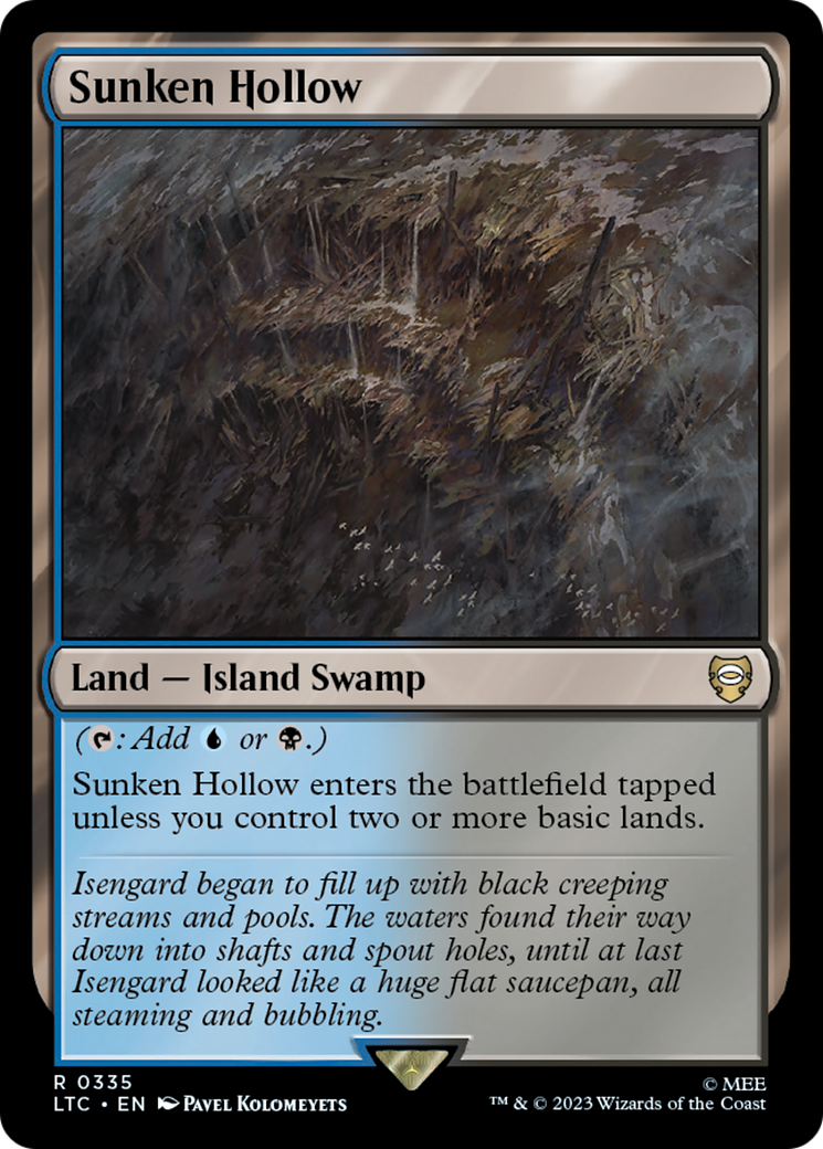 Sunken Hollow [The Lord of the Rings: Tales of Middle-Earth Commander] | Multizone: Comics And Games