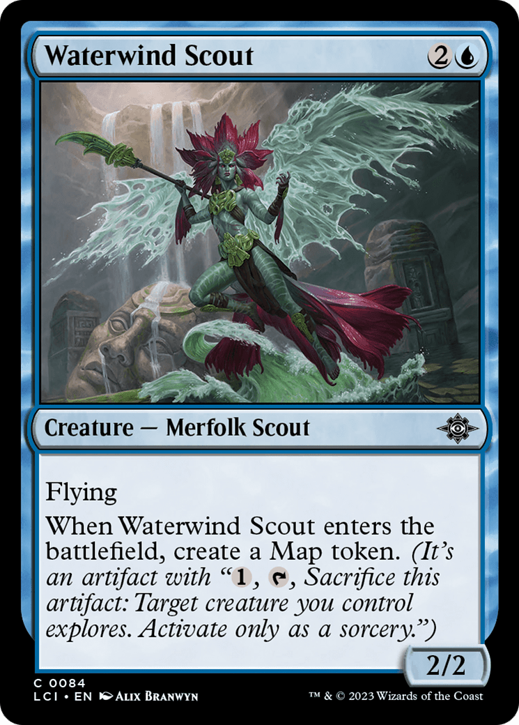 Waterwind Scout [The Lost Caverns of Ixalan] MTG Single Magic: The Gathering  | Multizone: Comics And Games