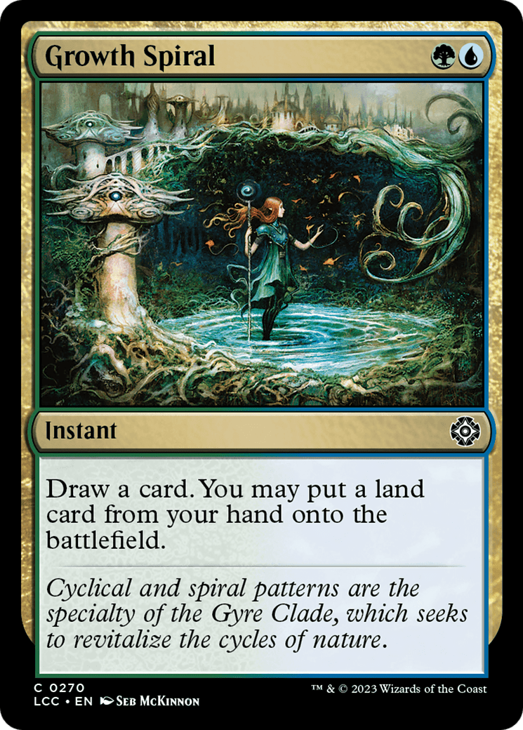 Growth Spiral [The Lost Caverns of Ixalan Commander] MTG Single Magic: The Gathering  | Multizone: Comics And Games