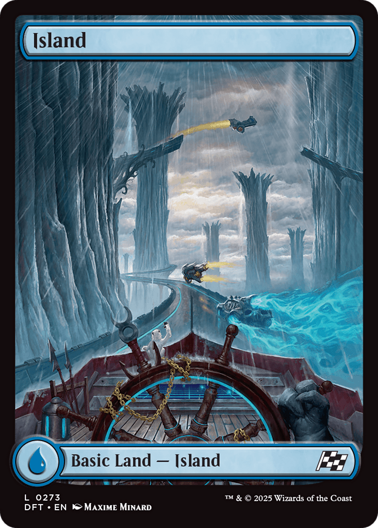 Island (0273) [Aetherdrift] MTG Single Magic: The Gathering  | Multizone: Comics And Games