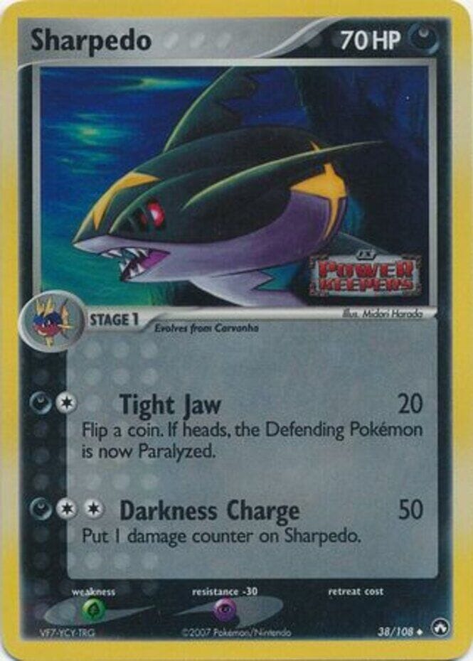 Sharpedo (38/108) (Stamped) [EX: Power Keepers] Pokemon Single Pokémon  | Multizone: Comics And Games