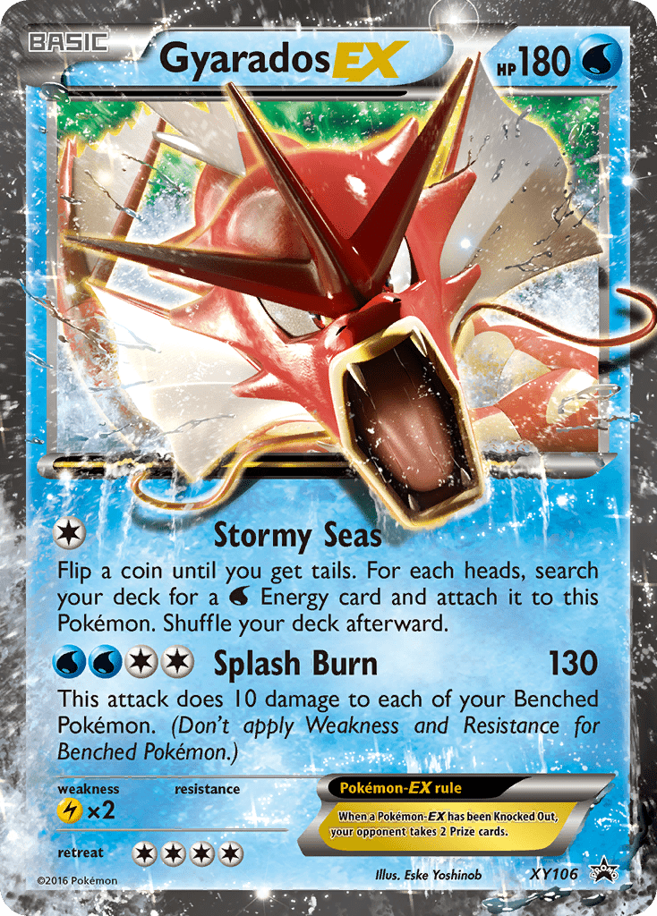 Gyarados EX (XY106) [XY: Black Star Promos] Pokemon Single Pokémon  | Multizone: Comics And Games