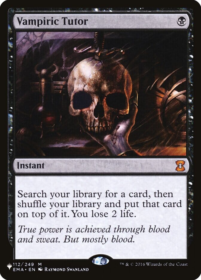Vampiric Tutor [The List] MTG Single Magic: The Gathering  | Multizone: Comics And Games