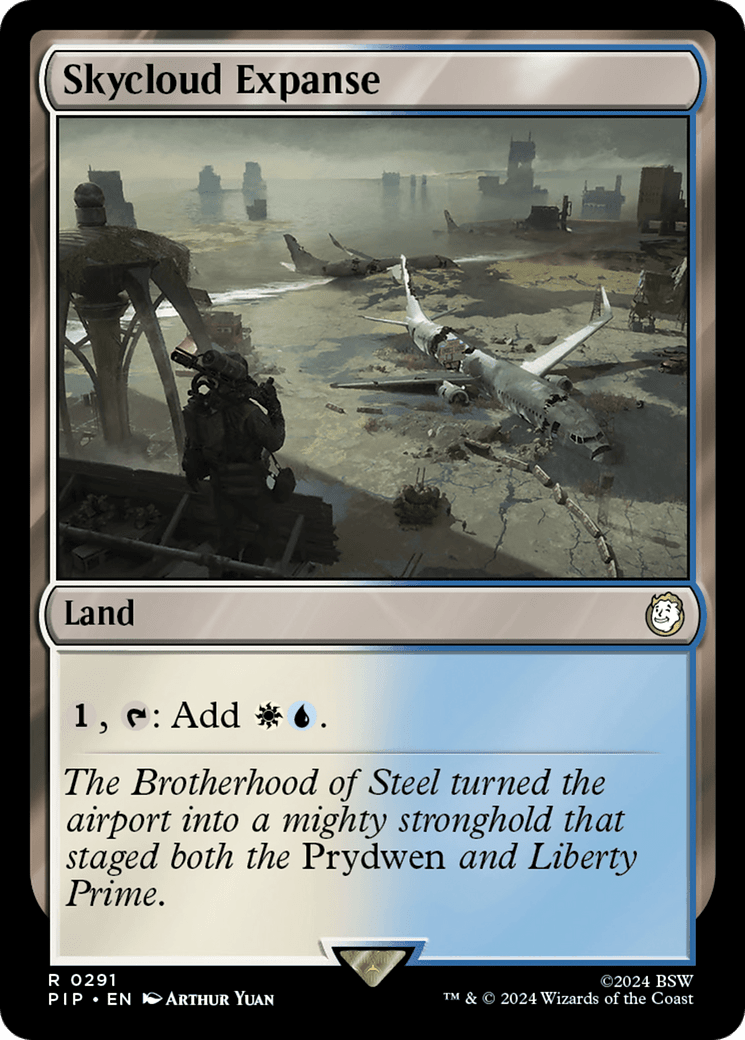 Skycloud Expanse [Fallout] MTG Single Magic: The Gathering  | Multizone: Comics And Games