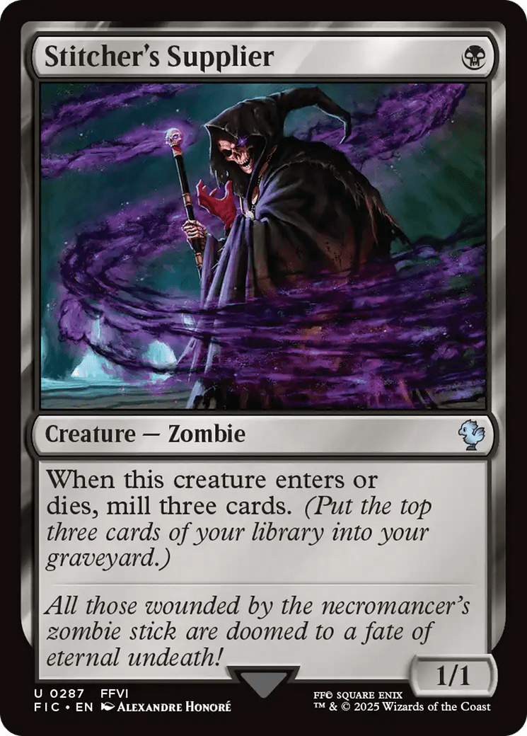 Stitcher's Supplier [FINAL FANTASY Commander] MTG Single Magic: The Gathering  | Multizone: Comics And Games