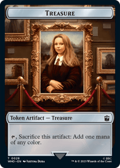 Soldier // Treasure (0028) Double-Sided Token [Doctor Who Tokens] MTG Single Magic: The Gathering  | Multizone: Comics And Games