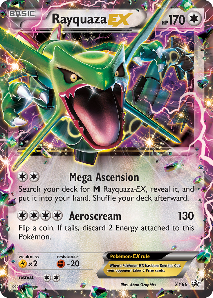 Rayquaza EX (XY66) [XY: Black Star Promos] Pokemon Single Pokémon  | Multizone: Comics And Games