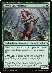Skola Grovedancer [Duskmourn: House of Horror Commander] MTG Single Magic: The Gathering  | Multizone: Comics And Games