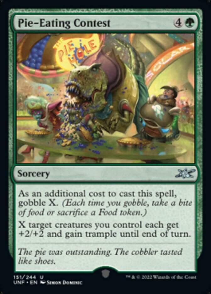 Pie-Eating Contest [Unfinity] MTG Single Magic: The Gathering  | Multizone: Comics And Games