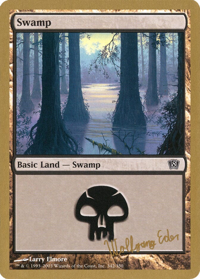 Swamp (344) (we342) [World Championship Decks 2003] MTG Single Magic: The Gathering  | Multizone: Comics And Games