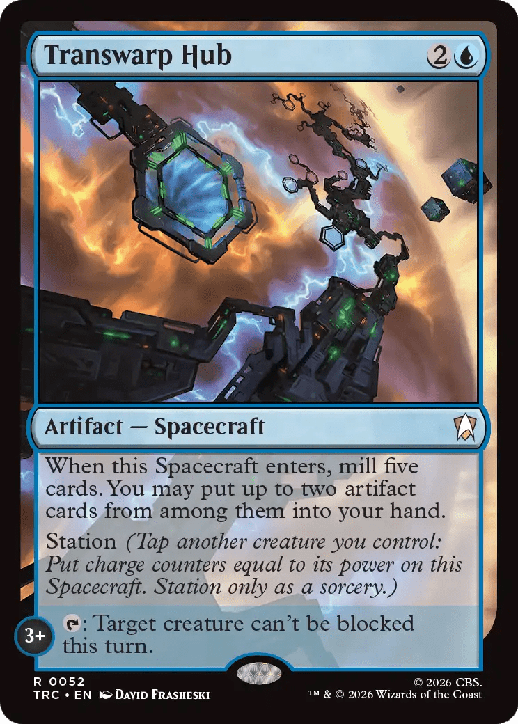 Transwarp Hub [Star Trek Commander] MTG Single Magic: The Gathering  | Multizone: Comics And Games