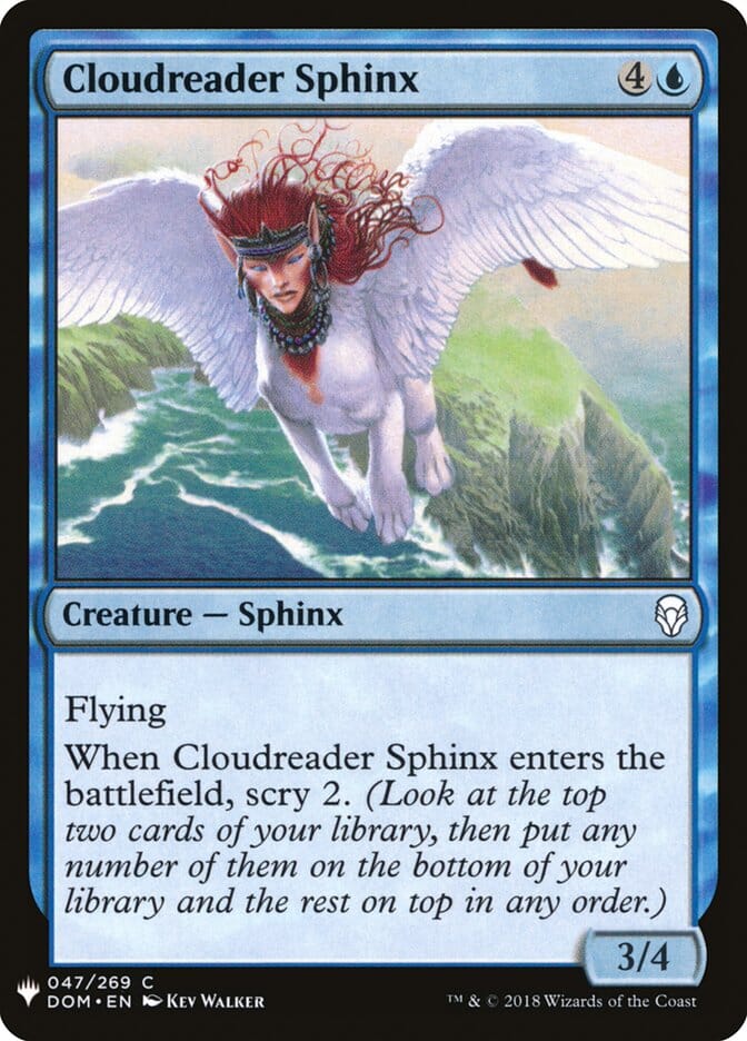 Cloudreader Sphinx [Mystery Booster] MTG Single Magic: The Gathering  | Multizone: Comics And Games
