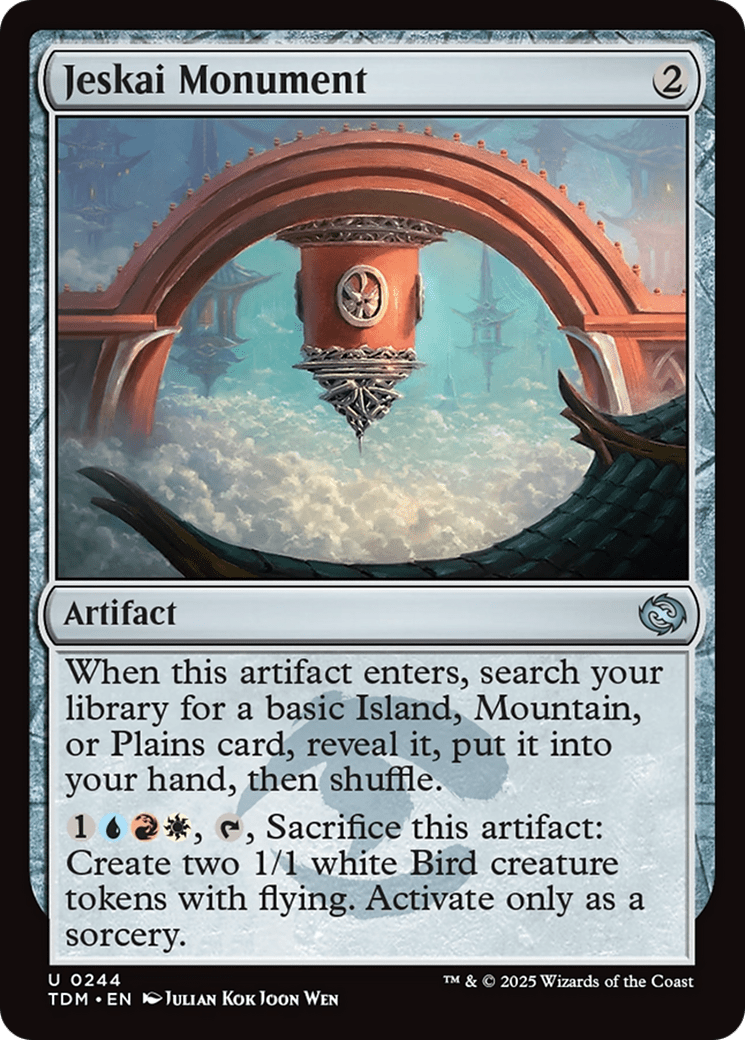 Jeskai Monument [Tarkir: Dragonstorm] MTG Single Magic: The Gathering  | Multizone: Comics And Games