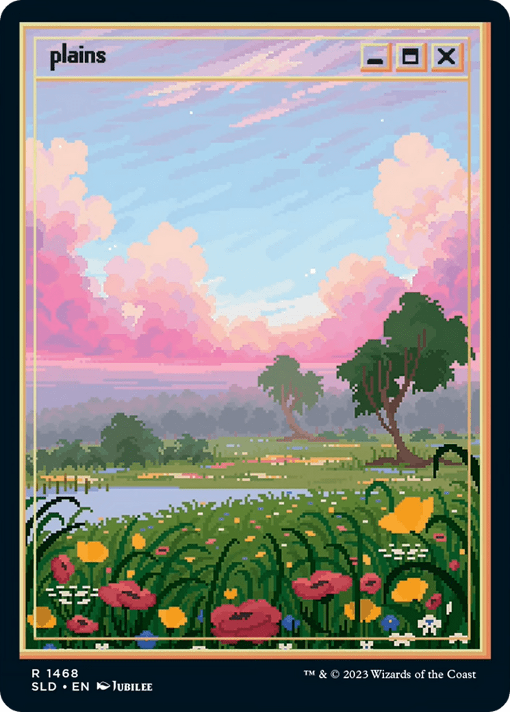 Plains (1468) [Secret Lair Drop Series] MTG Single Magic: The Gathering  | Multizone: Comics And Games