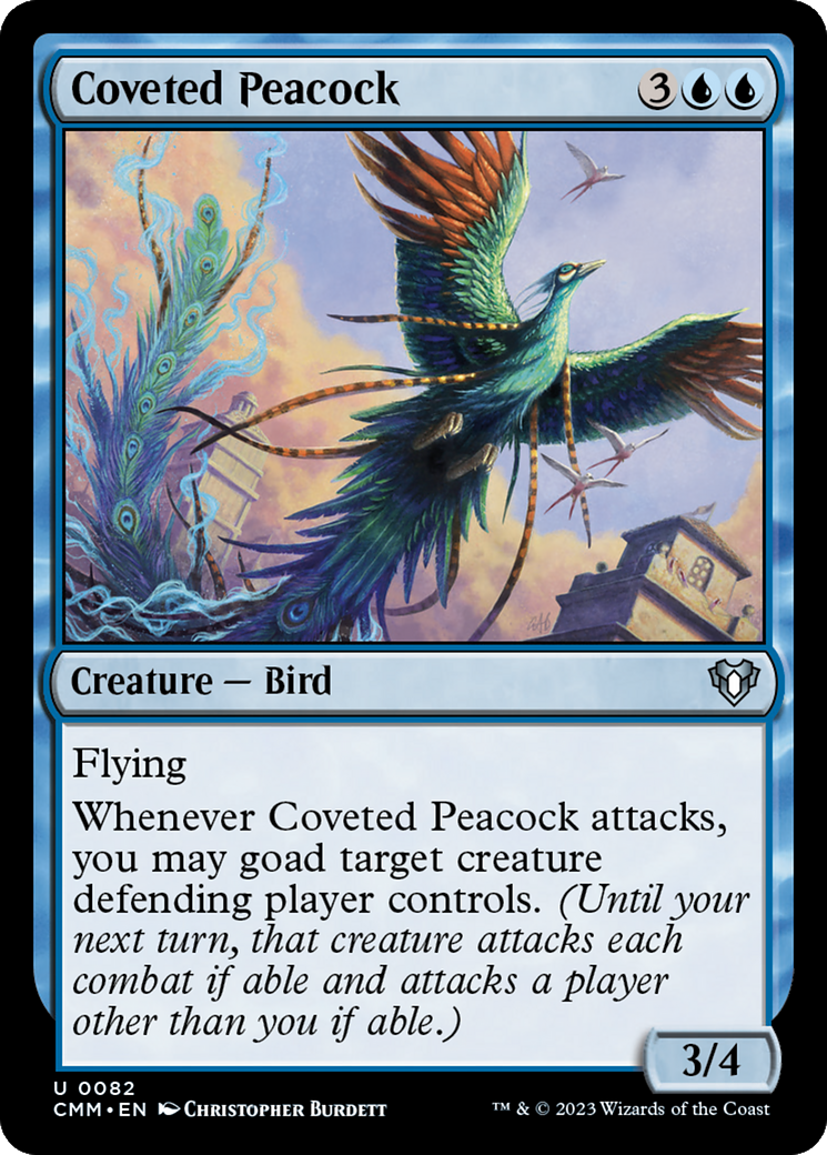 Coveted Peacock [Commander Masters] | Multizone: Comics And Games