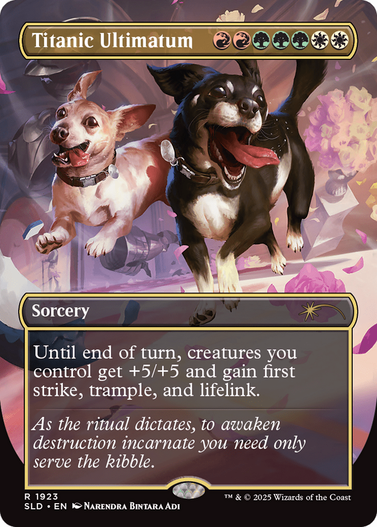 Titanic Ultimatum (1923) [Secret Lair Drop Series] MTG Single Magic: The Gathering  | Multizone: Comics And Games