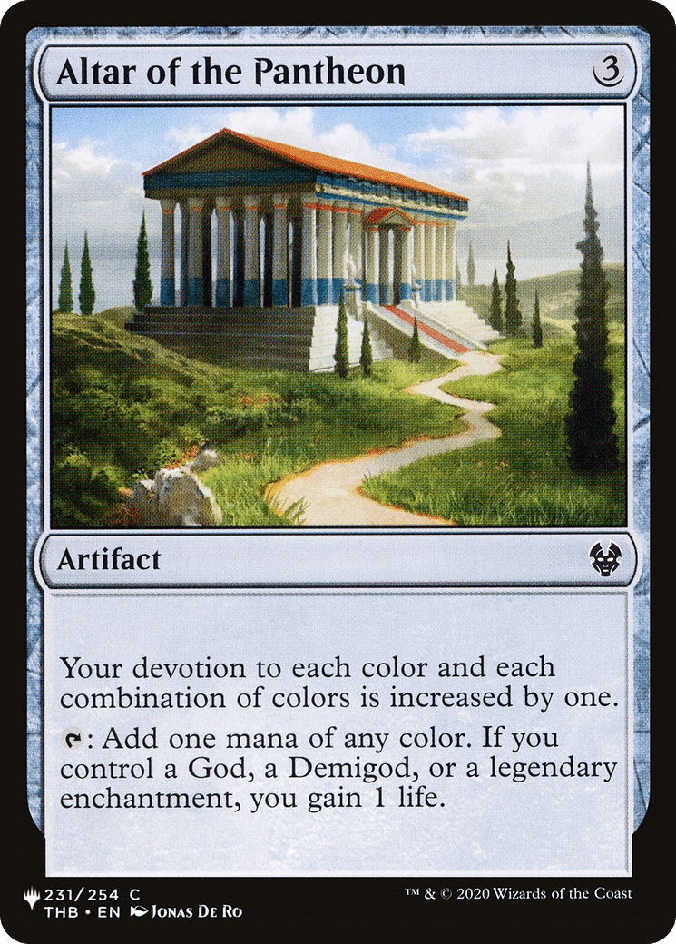 Altar of the Pantheon [Secret Lair: From Cute to Brute] MTG Single Magic: The Gathering  | Multizone: Comics And Games