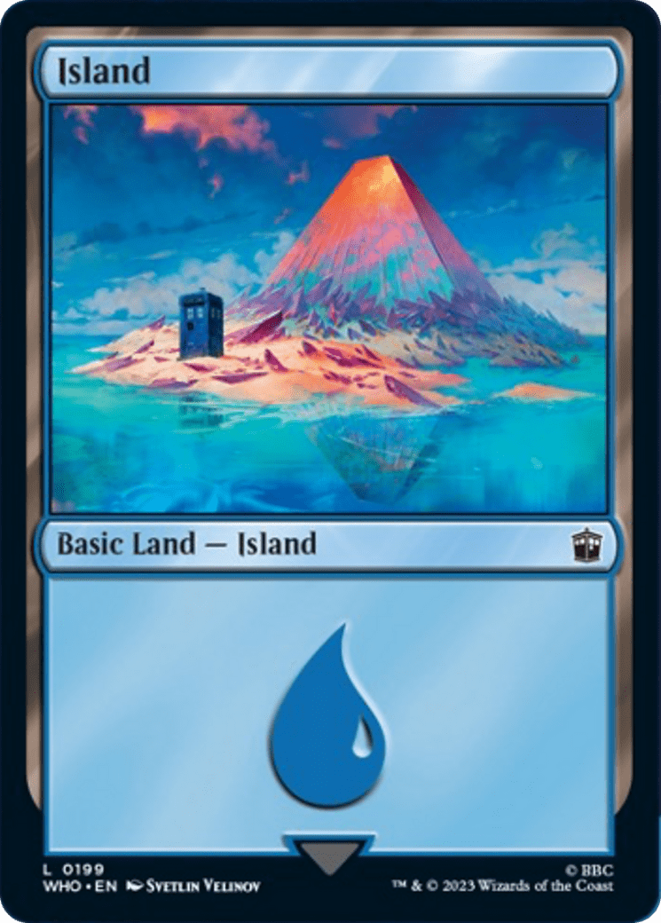 Island (199) [Doctor Who] MTG Single Magic: The Gathering  | Multizone: Comics And Games