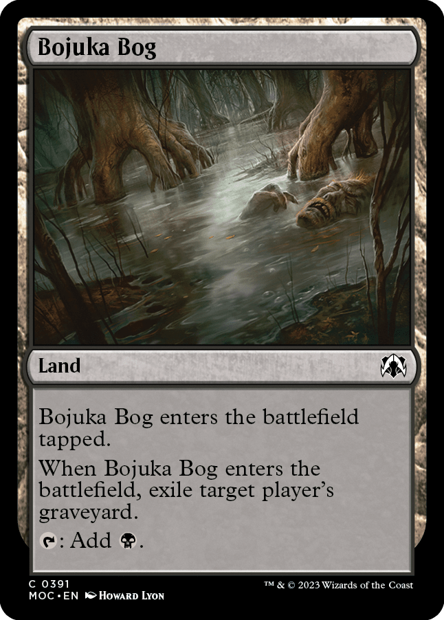Bojuka Bog [March of the Machine Commander] MTG Single Magic: The Gathering  | Multizone: Comics And Games