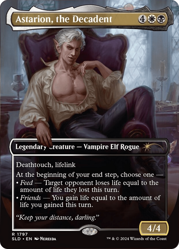 Astarion, the Decadent [Secret Lair Drop Series] MTG Single Magic: The Gathering  | Multizone: Comics And Games