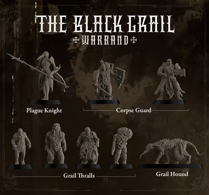 Trench Crusade Kickstarter: The Black Grail Warband | Multizone: Comics And Games