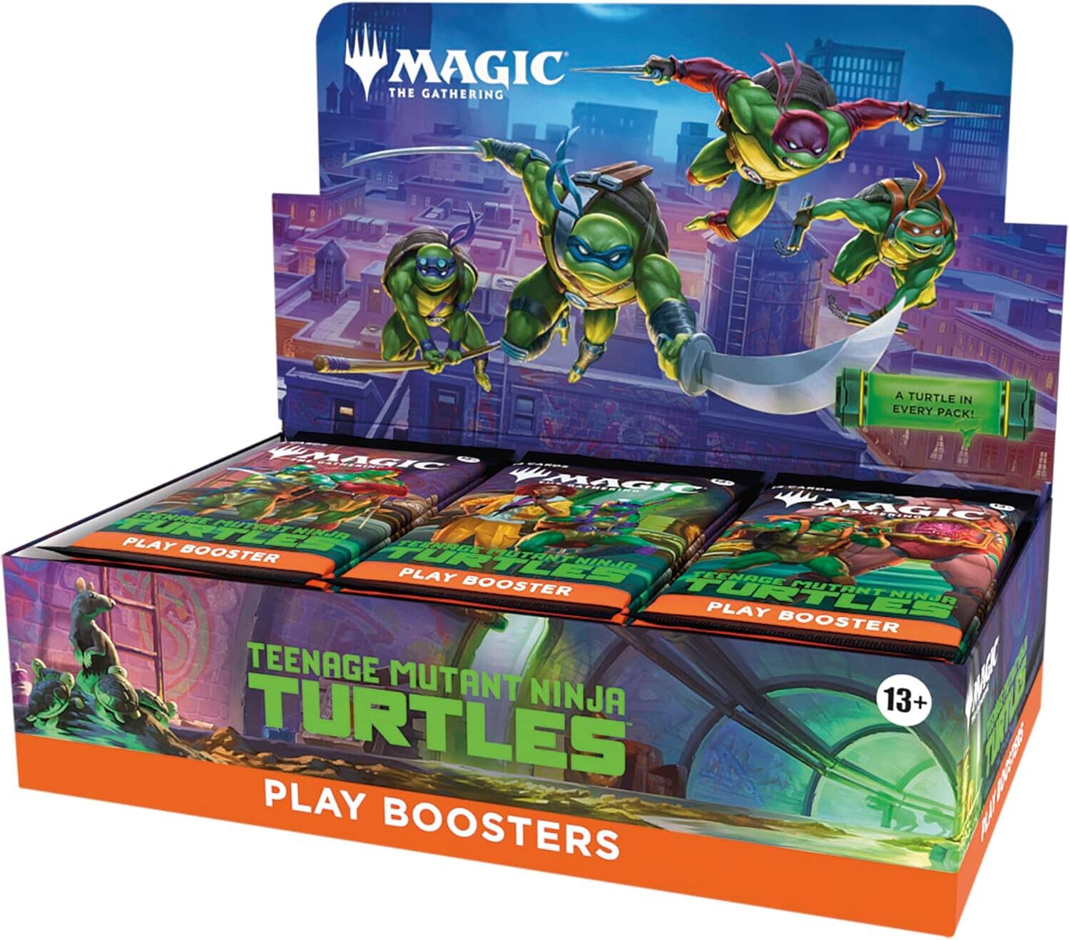 Teenage Mutant Ninja Turtles Play Boosters (Pre-order 2/27/2026) Magic The Gathering Wizards of the Coast  | Multizone: Comics And Games