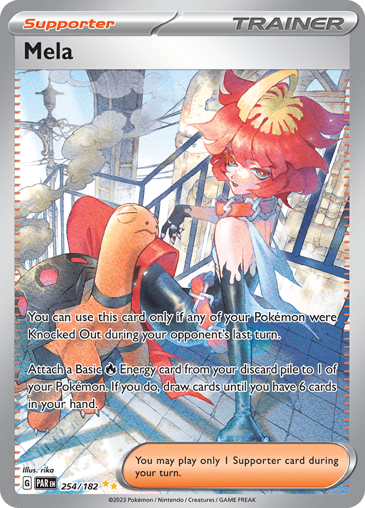Mela (254/182) [Scarlet & Violet: Paradox Rift] Pokemon Single Pokémon  | Multizone: Comics And Games